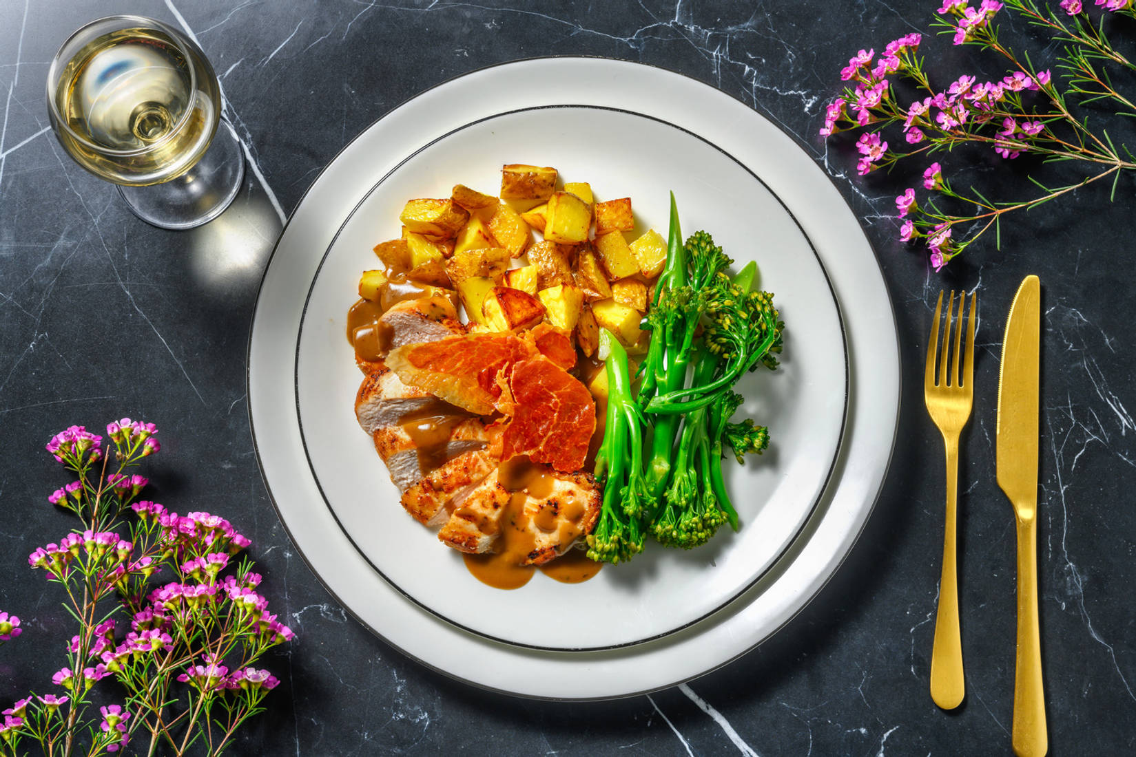 Chicken Breast in Truffled Mushroom Sauce