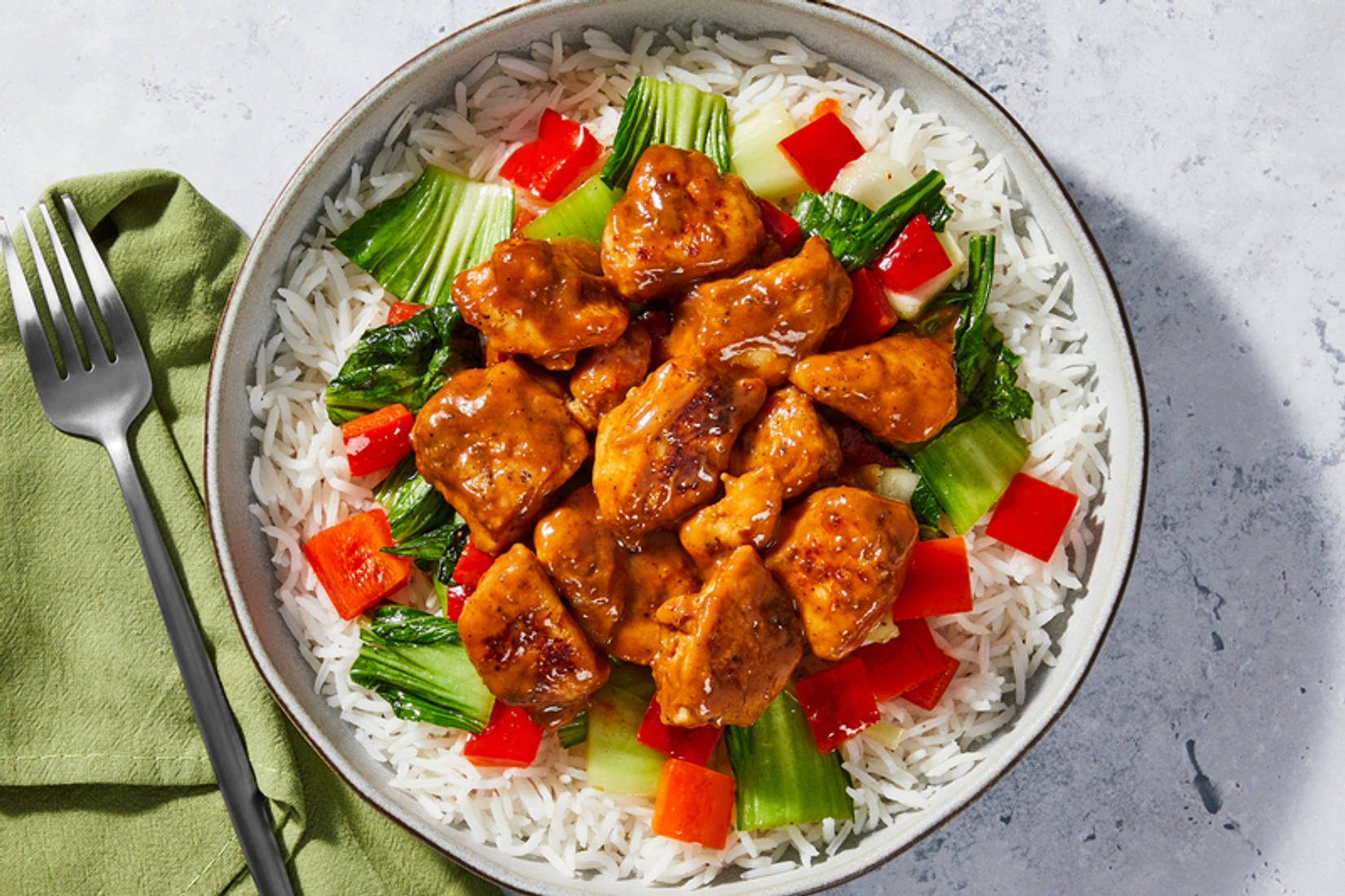 Peanut-Hoisin Chicken Stir-Fry