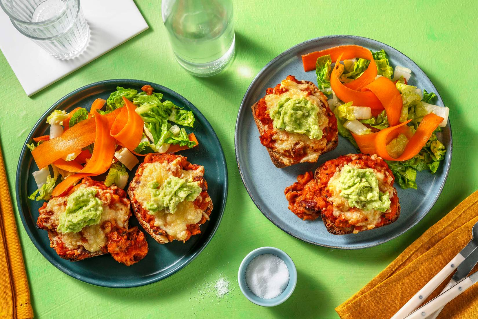 Bean Sloppy Joes on Ciabatta