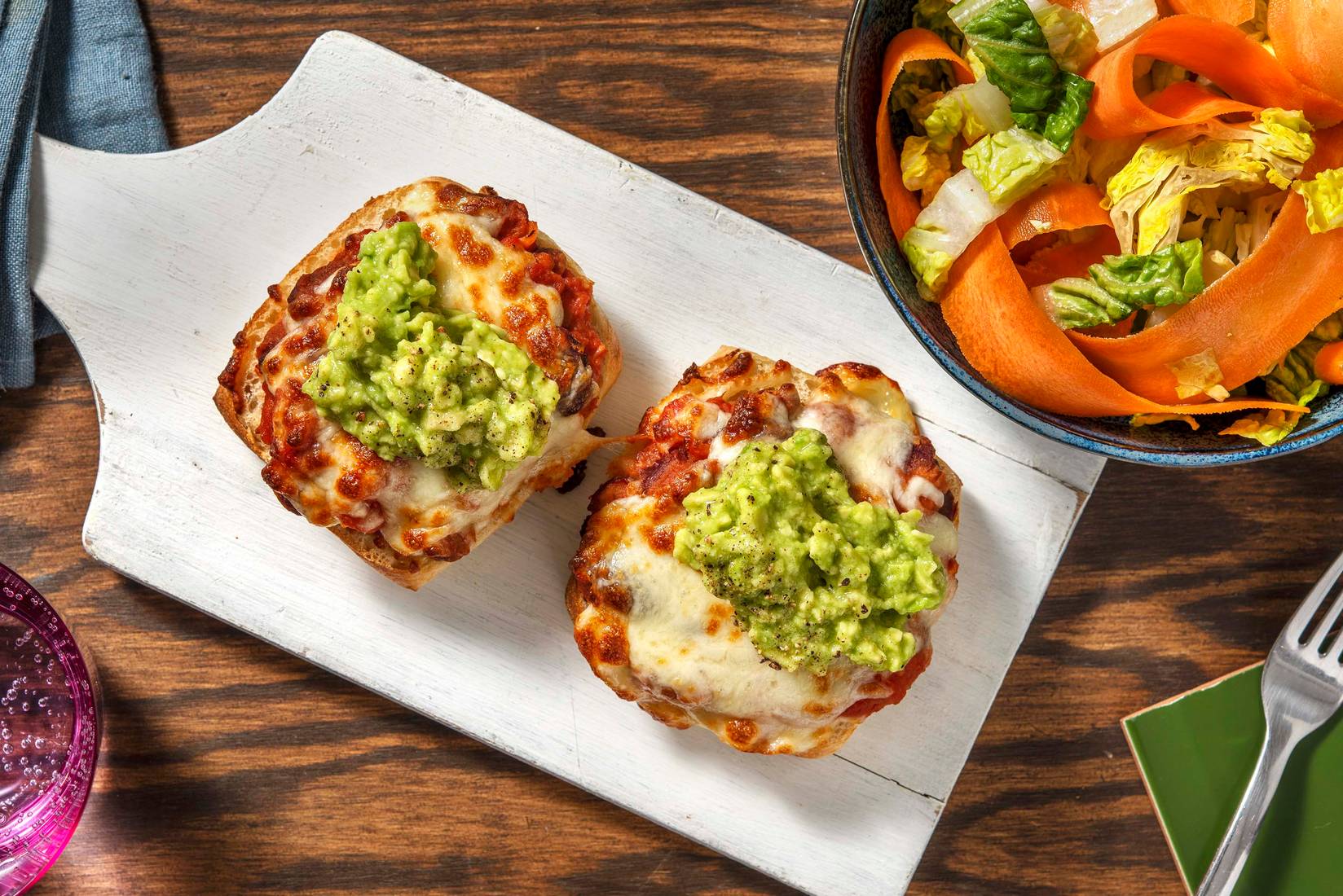 Bean Sloppy Joes on Ciabattas