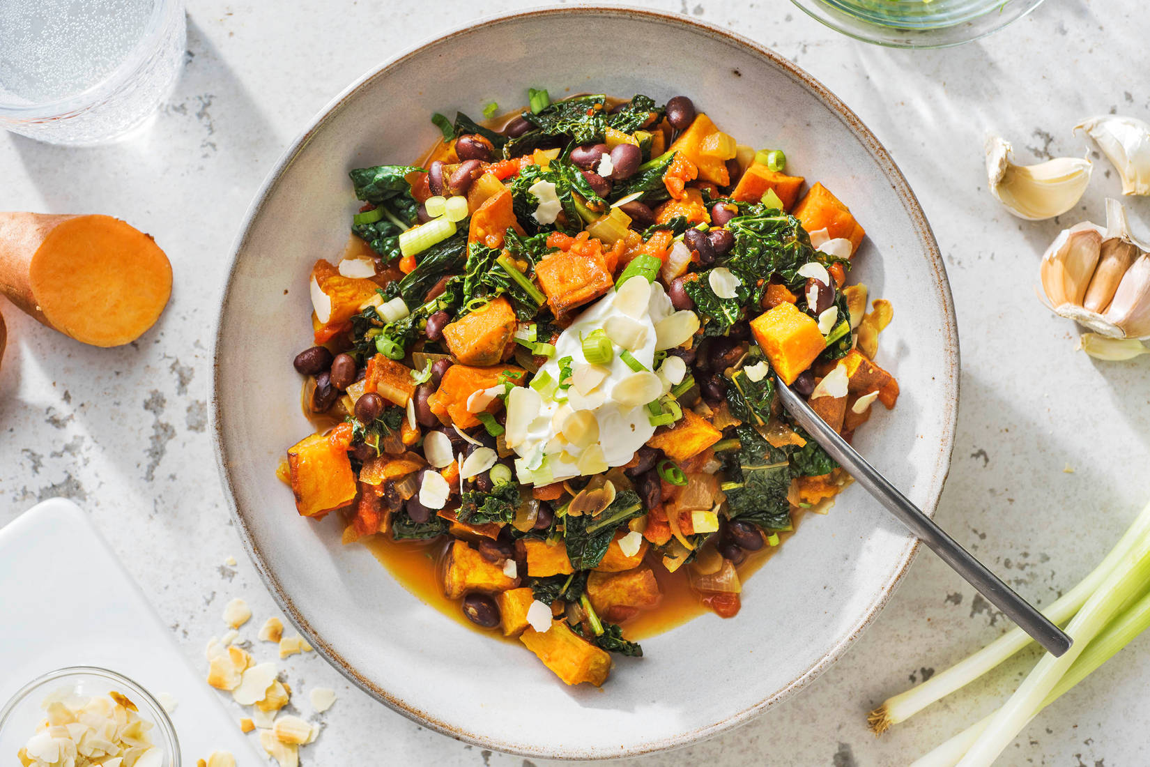 Black Bean and Sweet Potato Stew