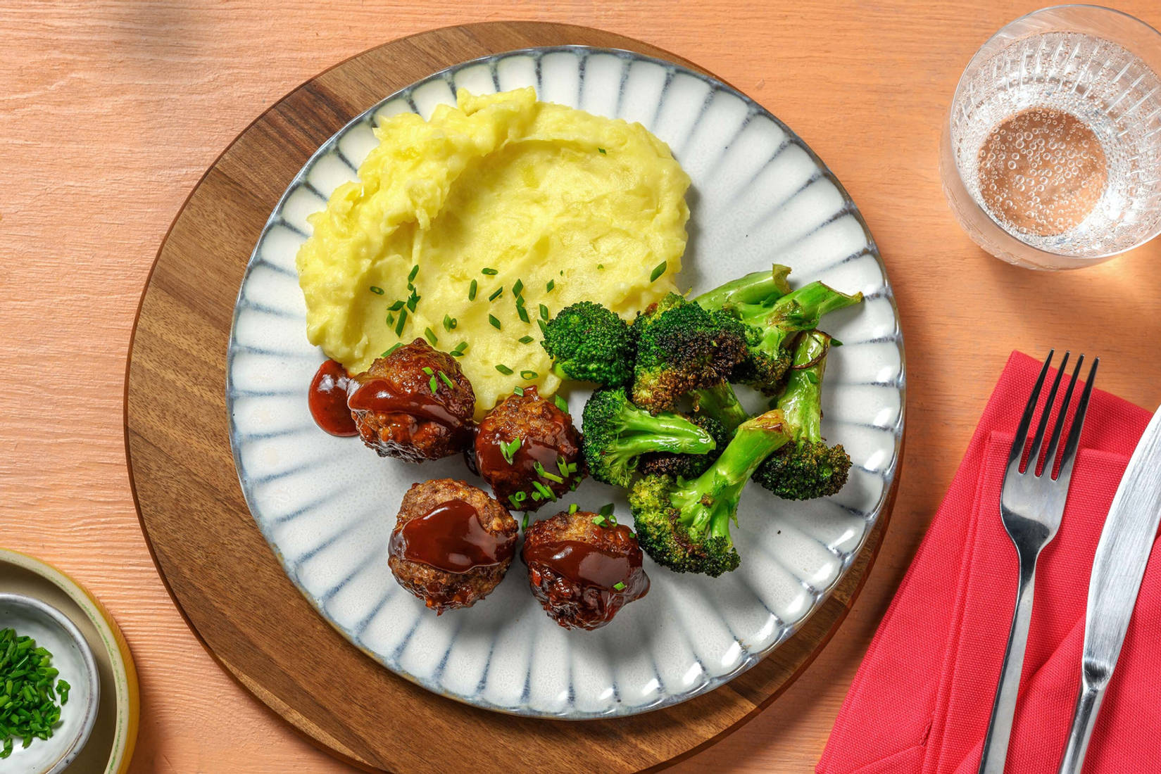 Saucy BBQ Beef Meatballs