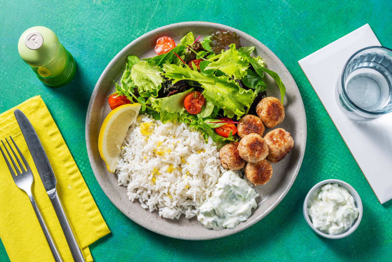 Boulettes de dinde à la grecque