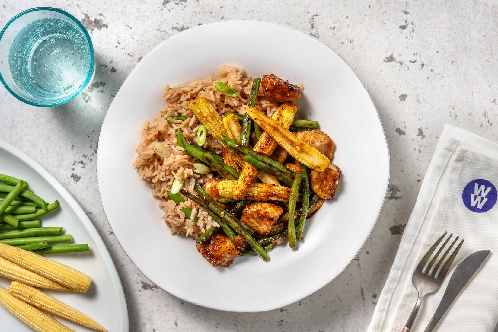 Bulgogi Chicken Stir-Fry