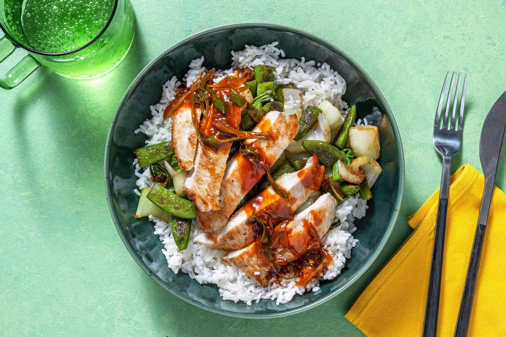 Dinde style Hainan faible en calories