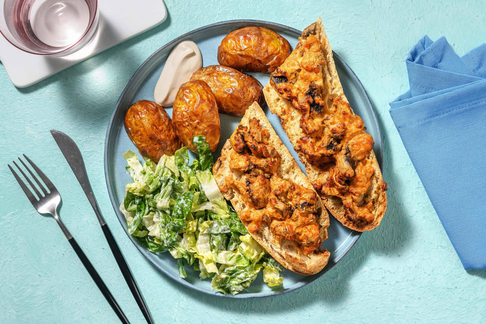 Cheese Melt: Champignon-Ofensandwich