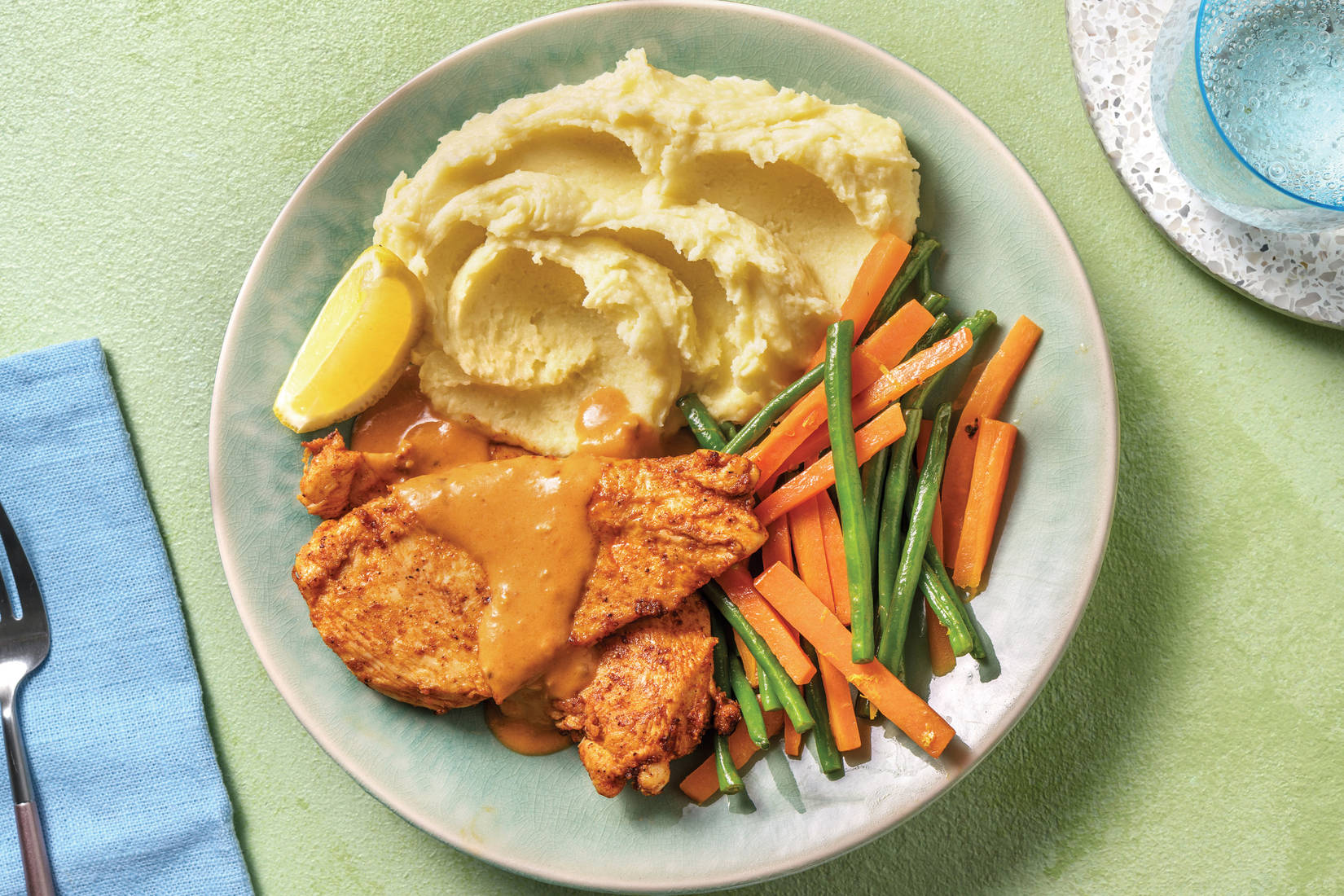 Chicken & Creamy Red Pesto Sauce