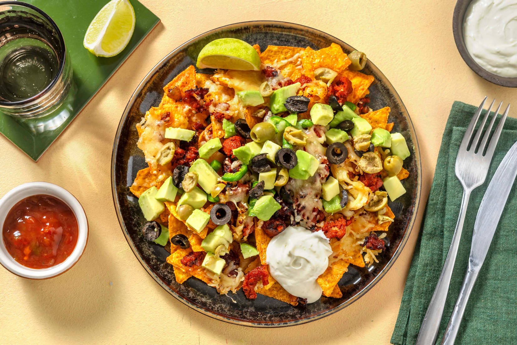 Chorizo Nacho Platter