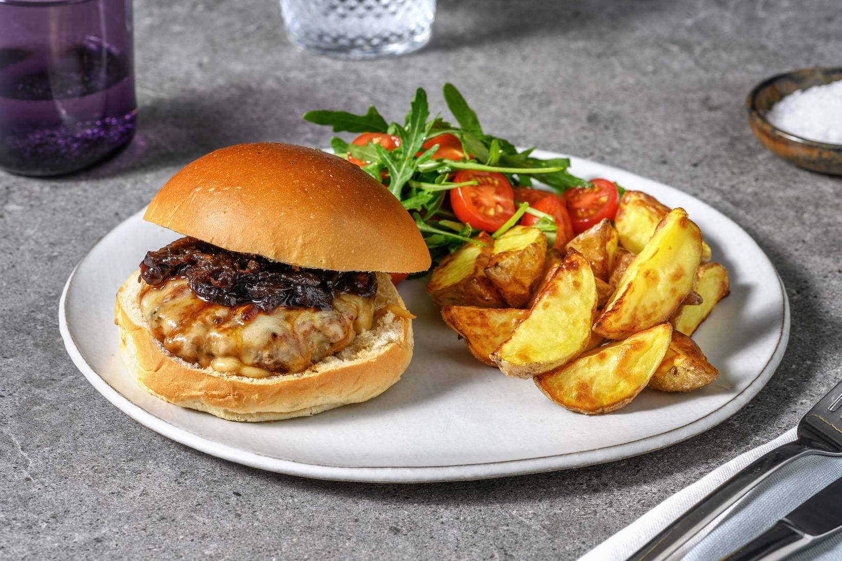 Classic Sausage Burger