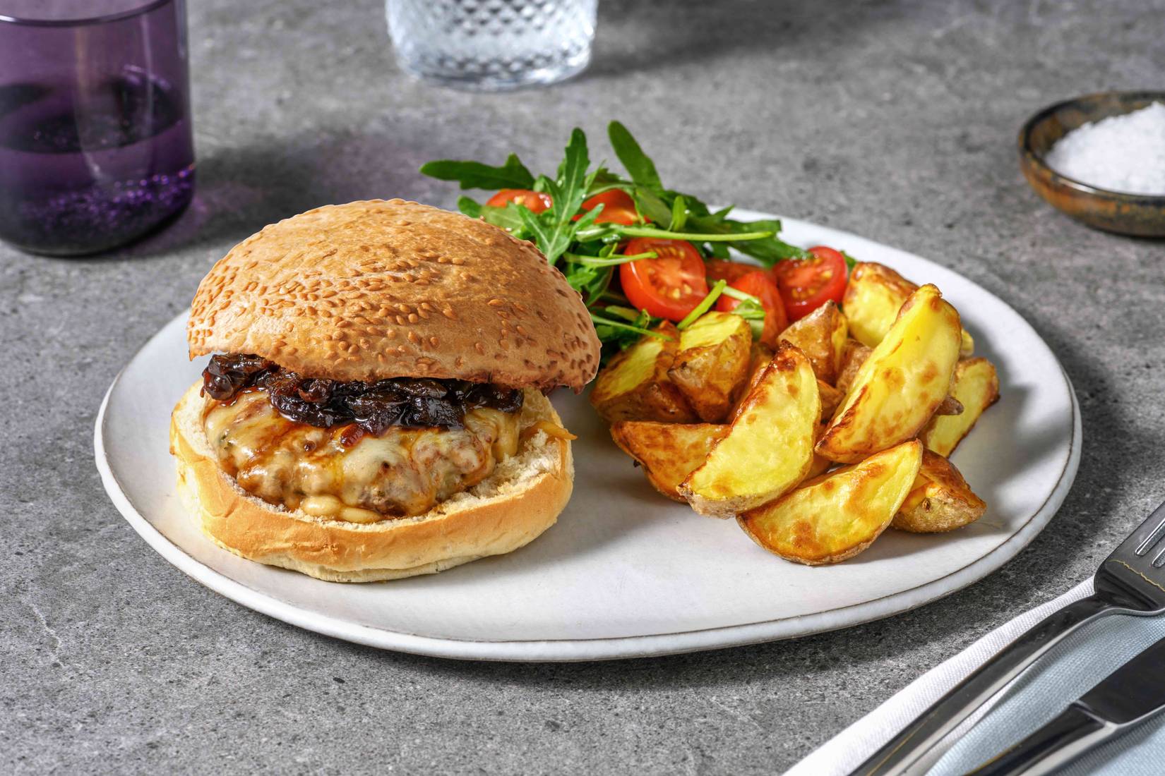 Classic Sausage Burger