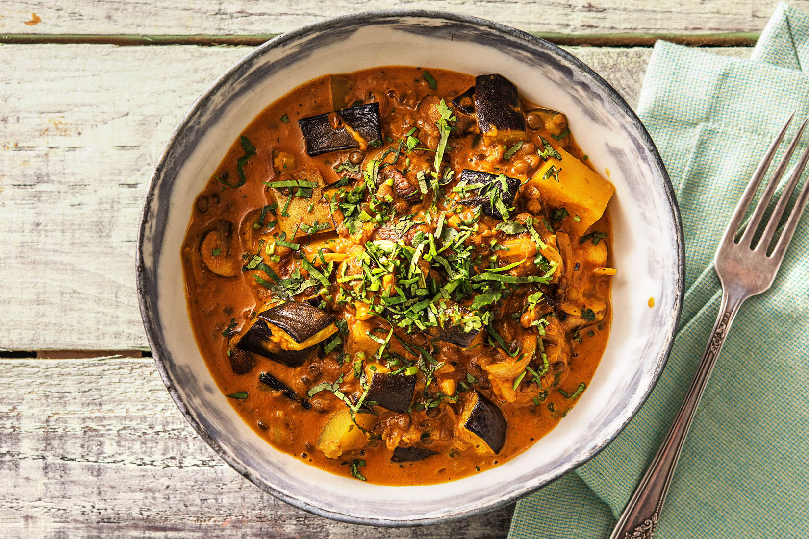 Creamy Aubergine Curry