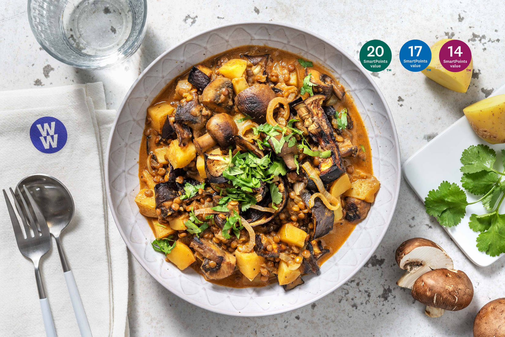 Creamy Aubergine Curry