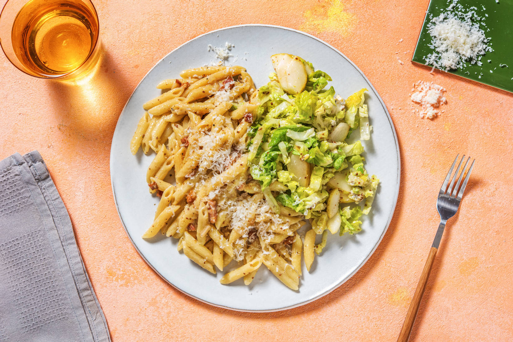 Creamy Bacon & Mustard Penne