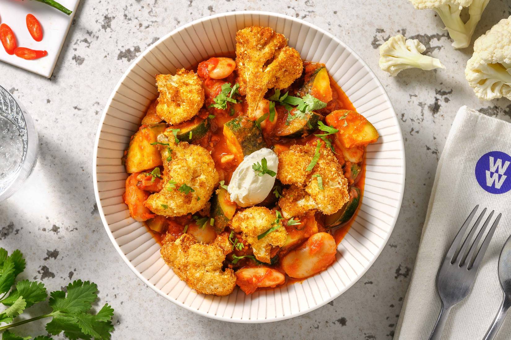 Crispy Cauliflower Nuggets