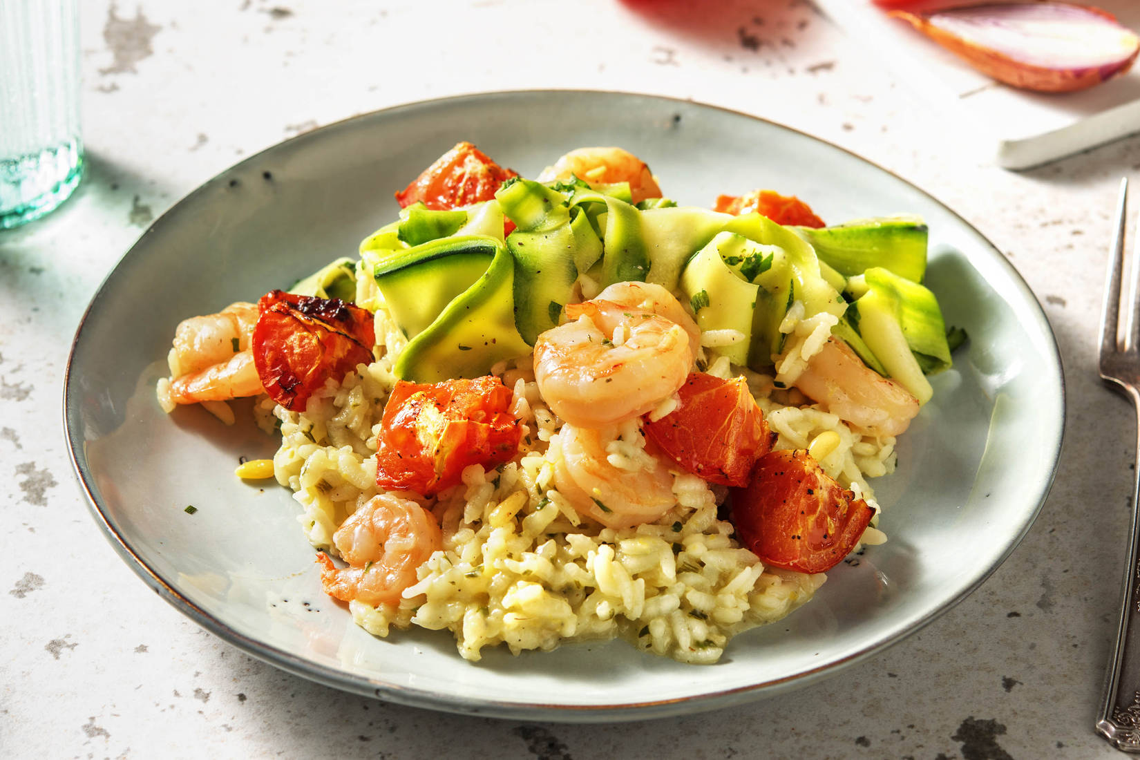 Dairy Free Prawn Risotto