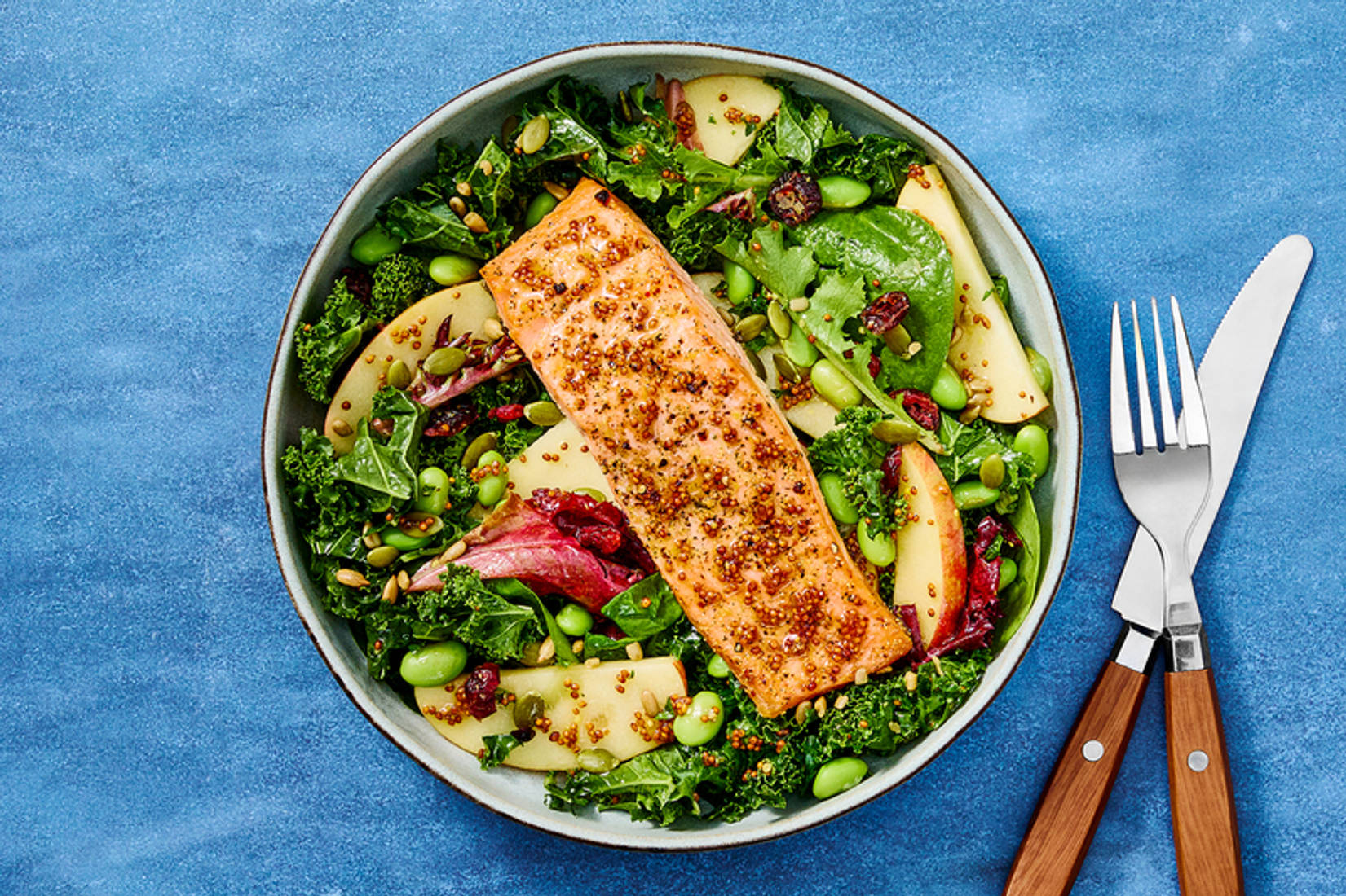 Saumon rôti au miel et à la moutarde super rapide