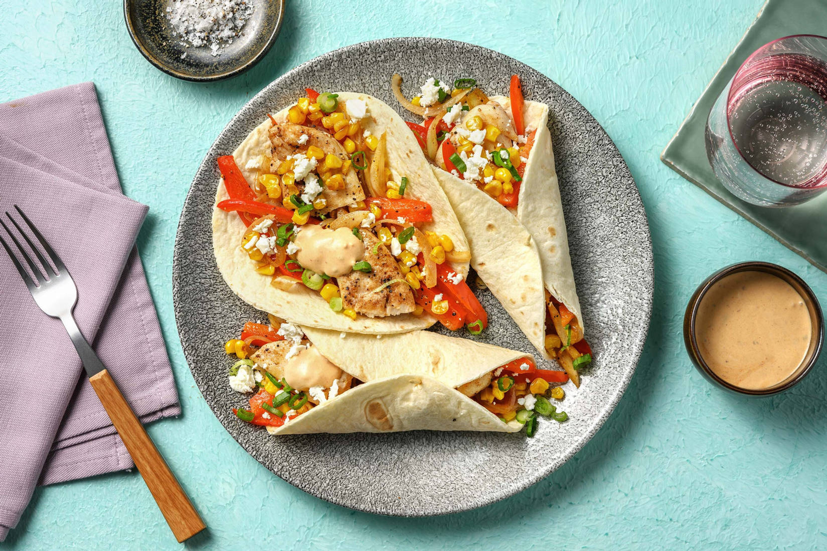 Grilled Chicken Fajitas