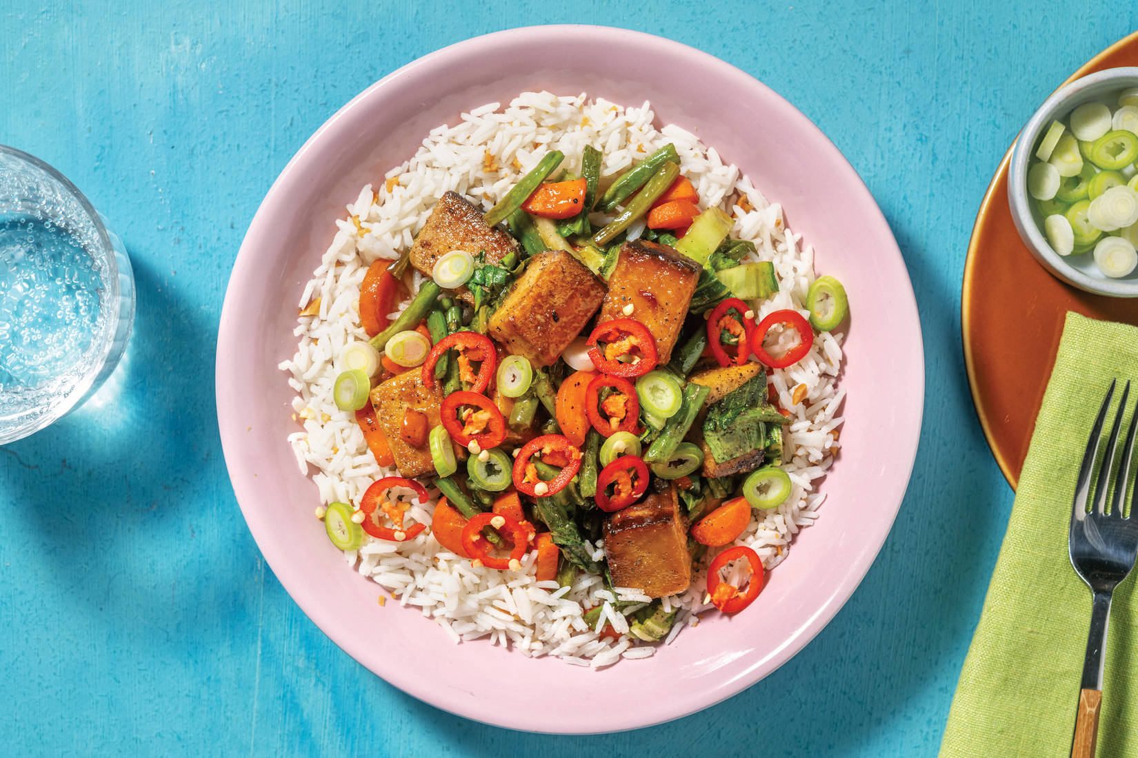 Tofu & Veggie Stir-Fry