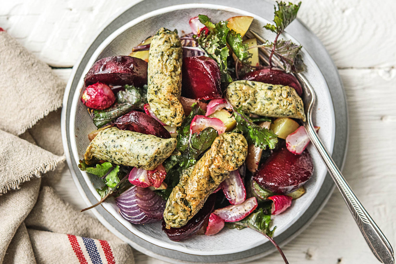 Hähnchen-Grillwurst Popeye