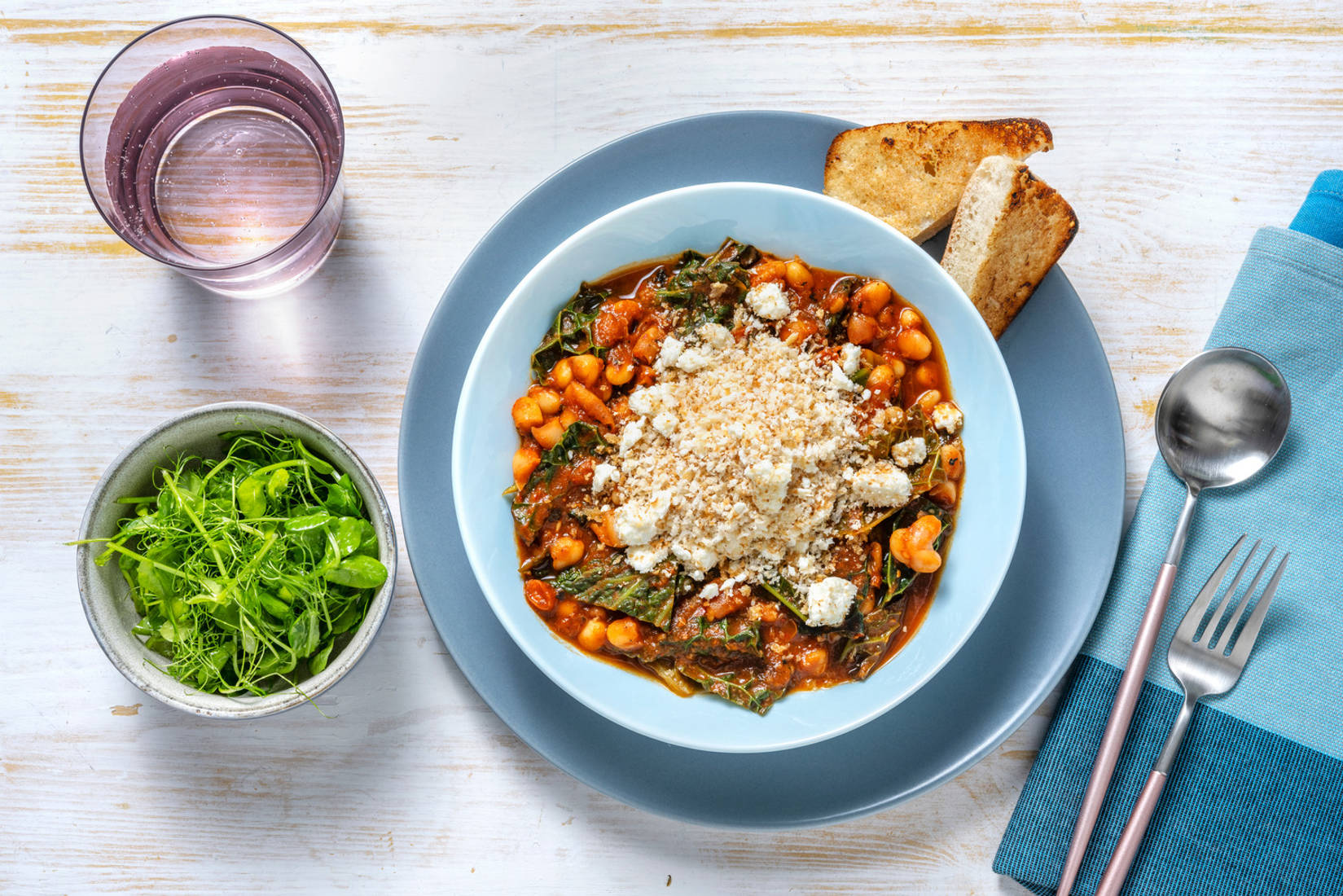 Harissa Butter Bean and Cavolo Nero Stew