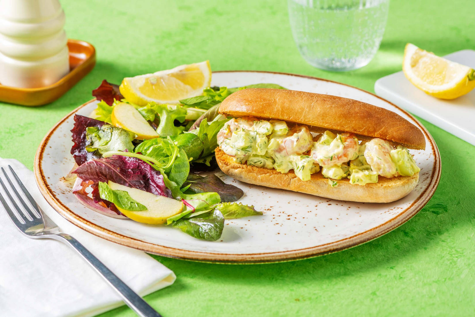 Guédilles au tilapia citronnés façon Nouvelle-Angleterre