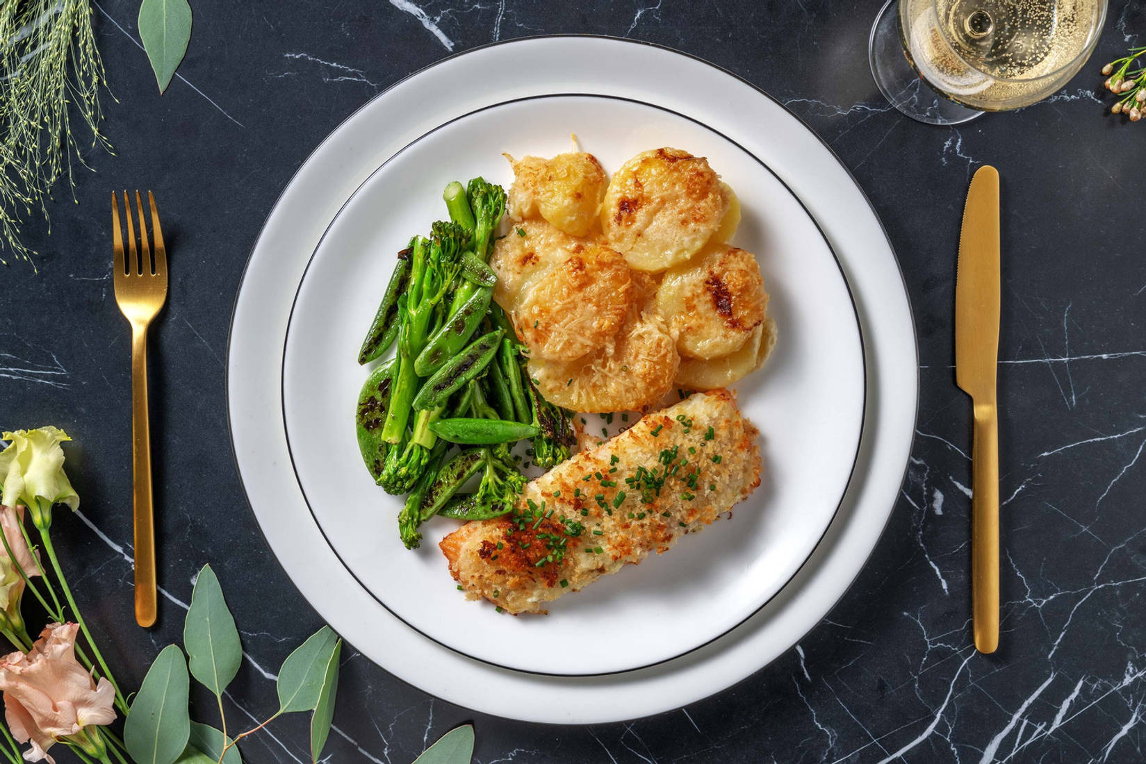 Herby Crusted Salmon