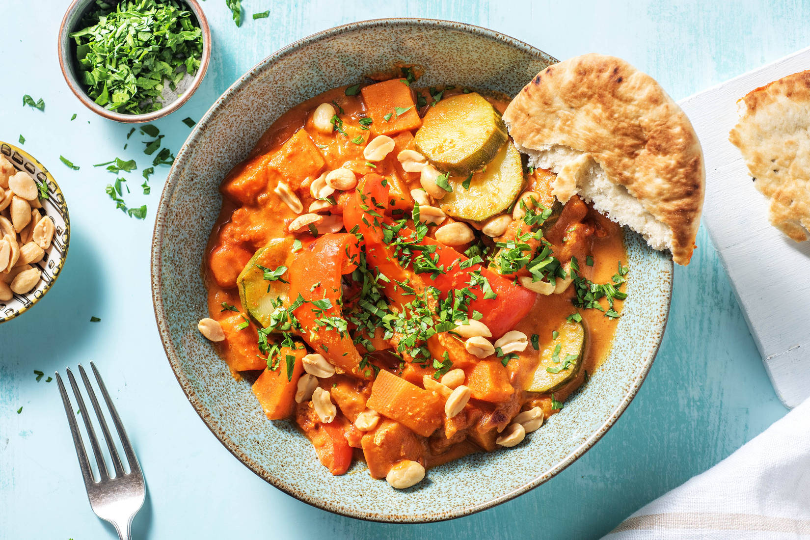 Indisches Süßkartoffel-Curry