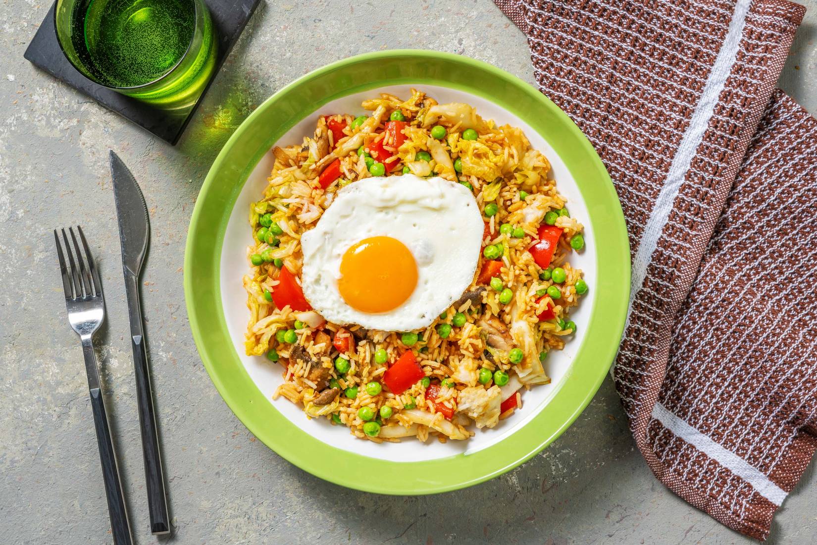 Indonesian Style Veggie Nasi Goreng
