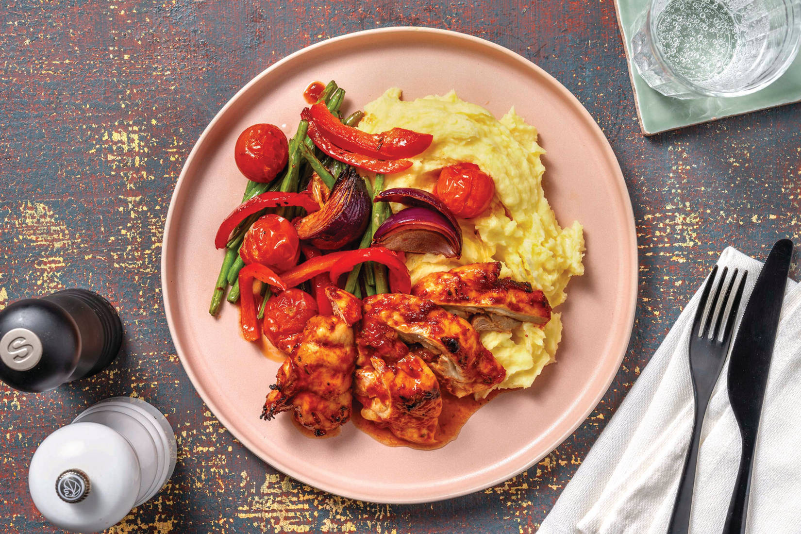 Italian Chicken & Veggie Traybake