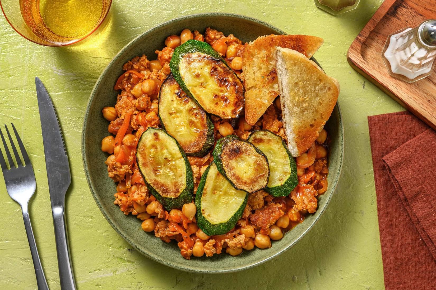 Lamb and Chickpea Stew