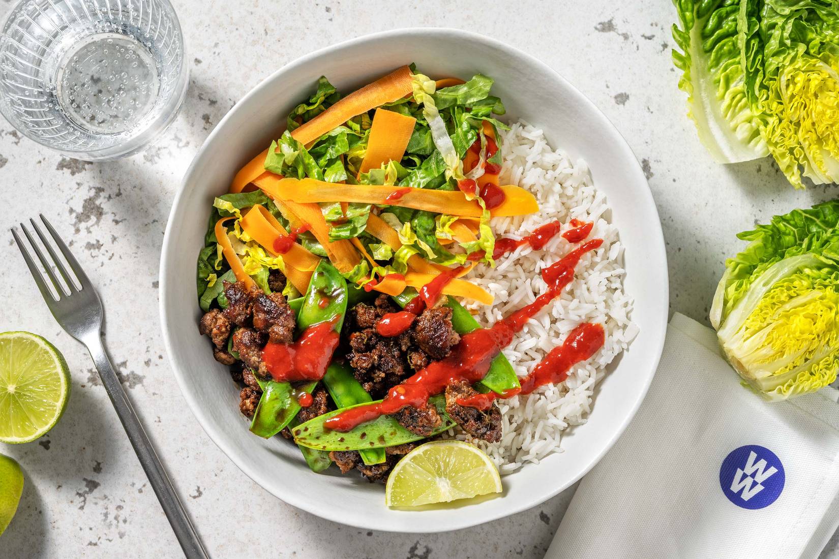 Lemongrass Beef Larb Style Salad