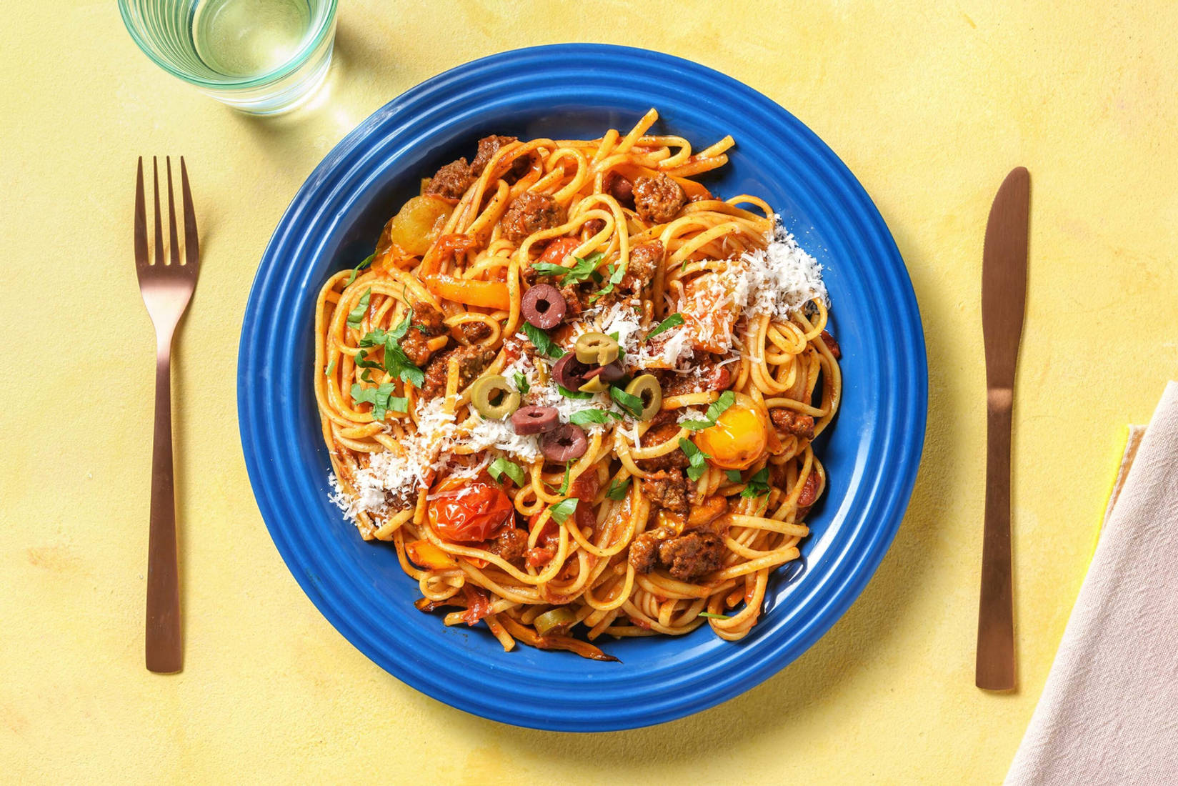 Spanish Chorizo Linguine