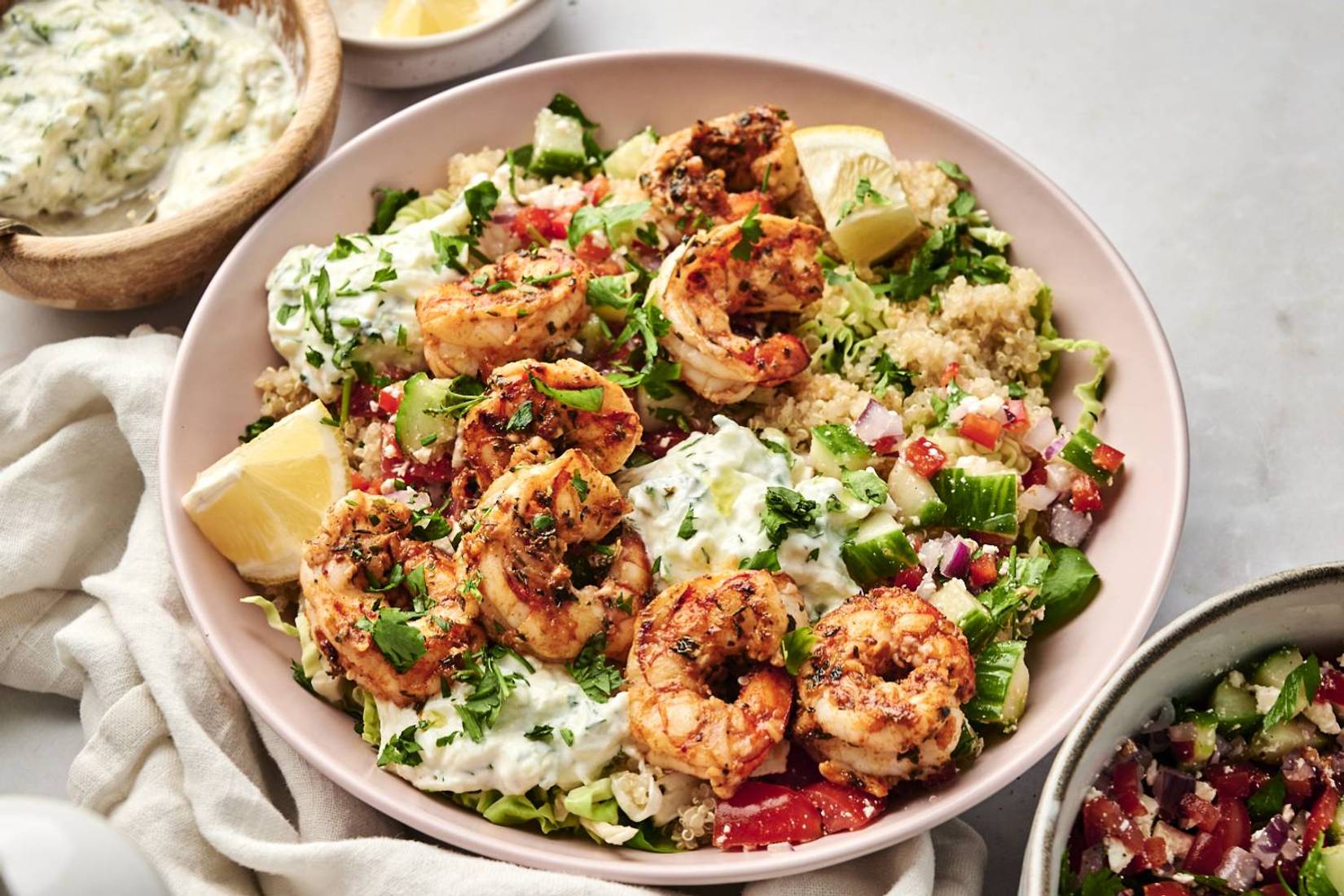 Nutritionist's Pick: Mediterranean-Style Salmon Bowls