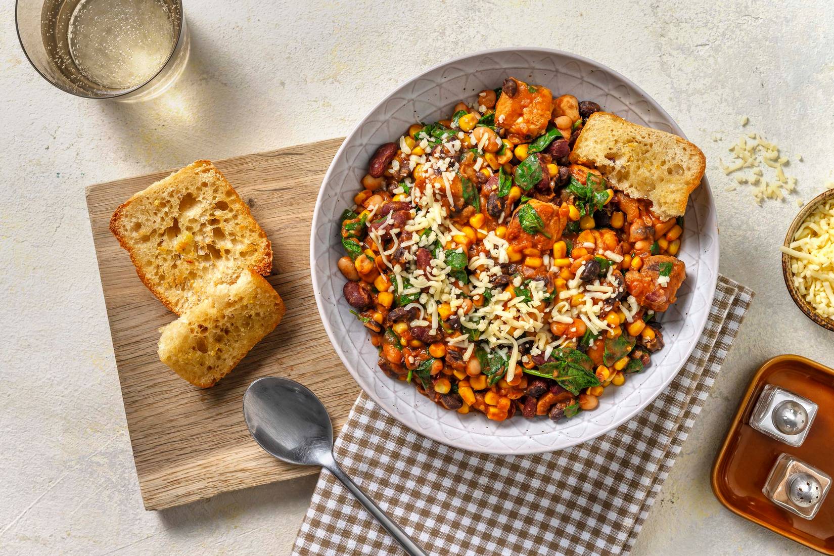 Mexican Style Chicken & Sweetcorn Stew