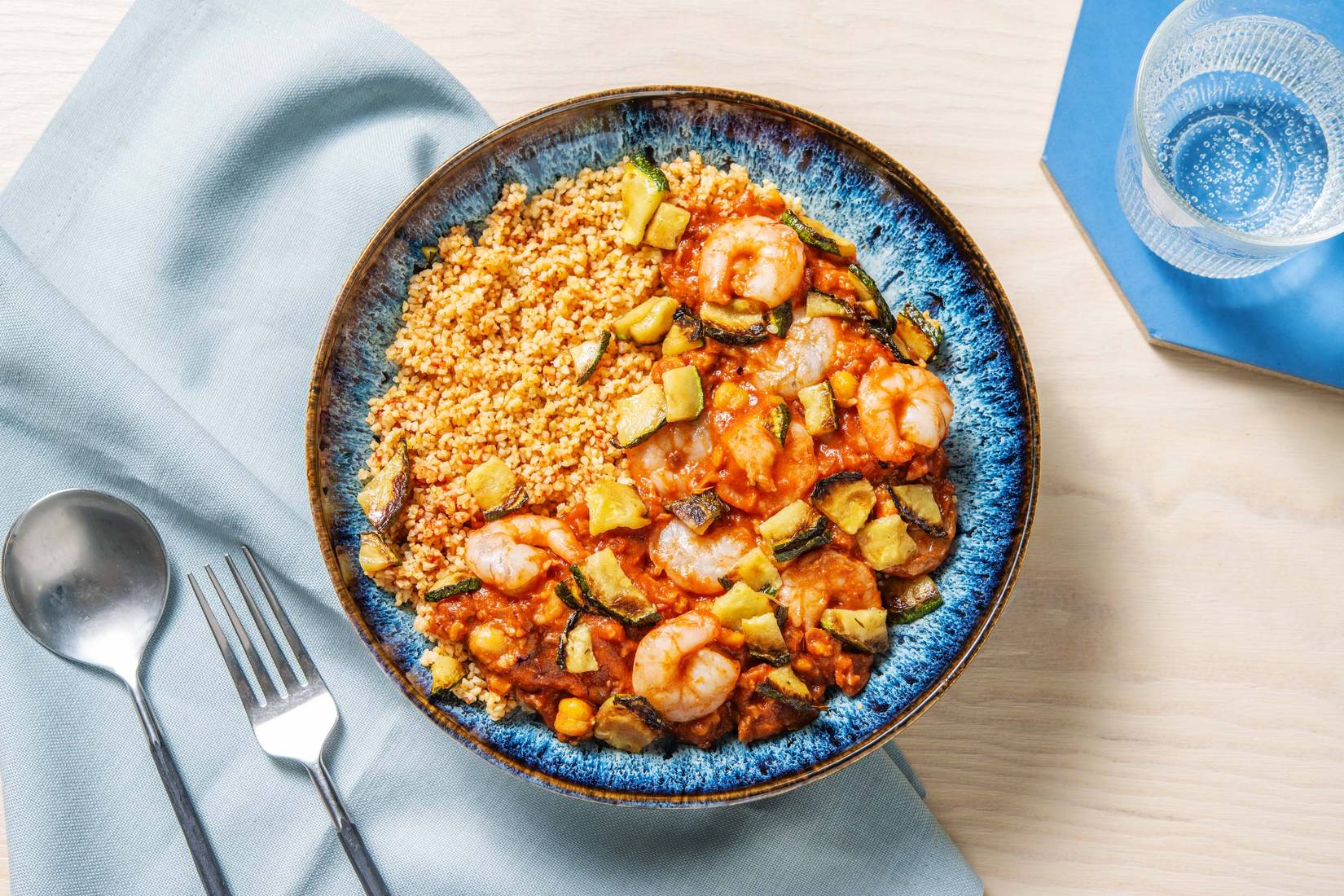 Middle Eastern Style Prawn Stew