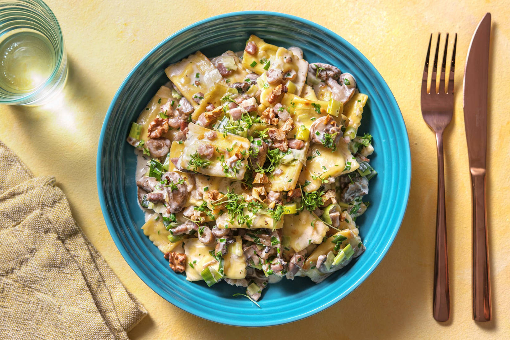 Mini-Maultaschen mit Speck