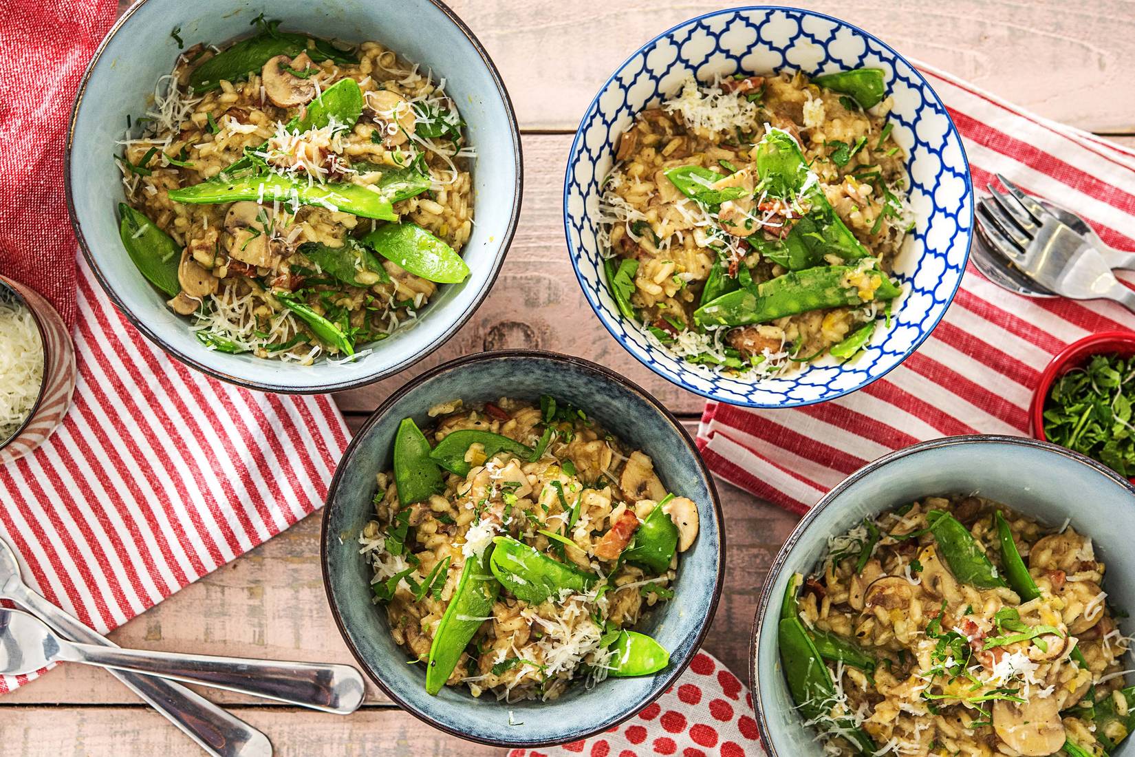 Mushroom & Pancetta Risotto