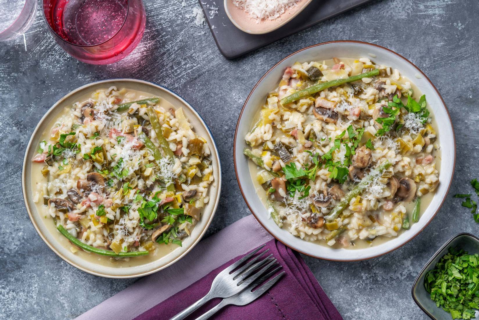 Mushroom Risotto