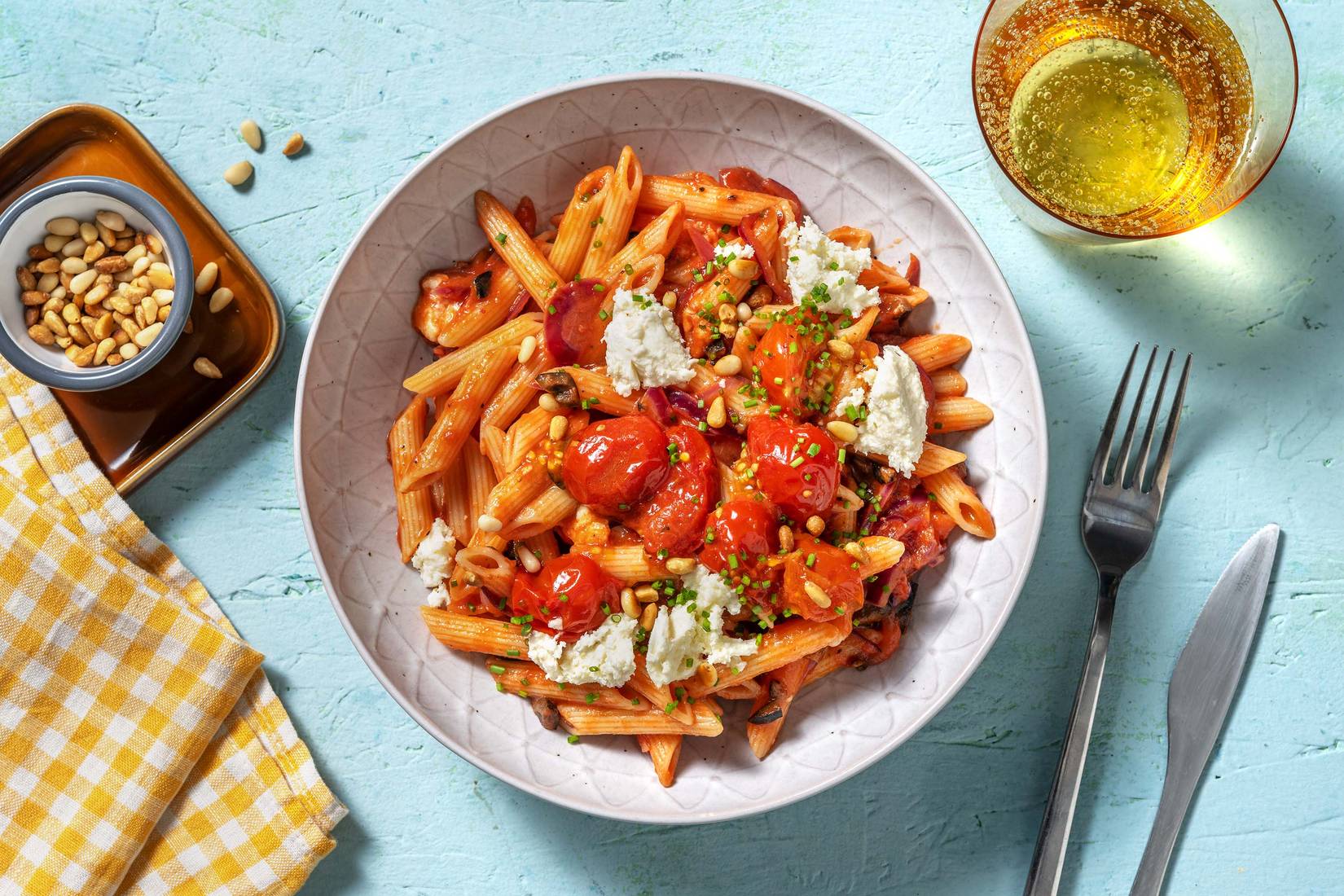 Penne Caprese