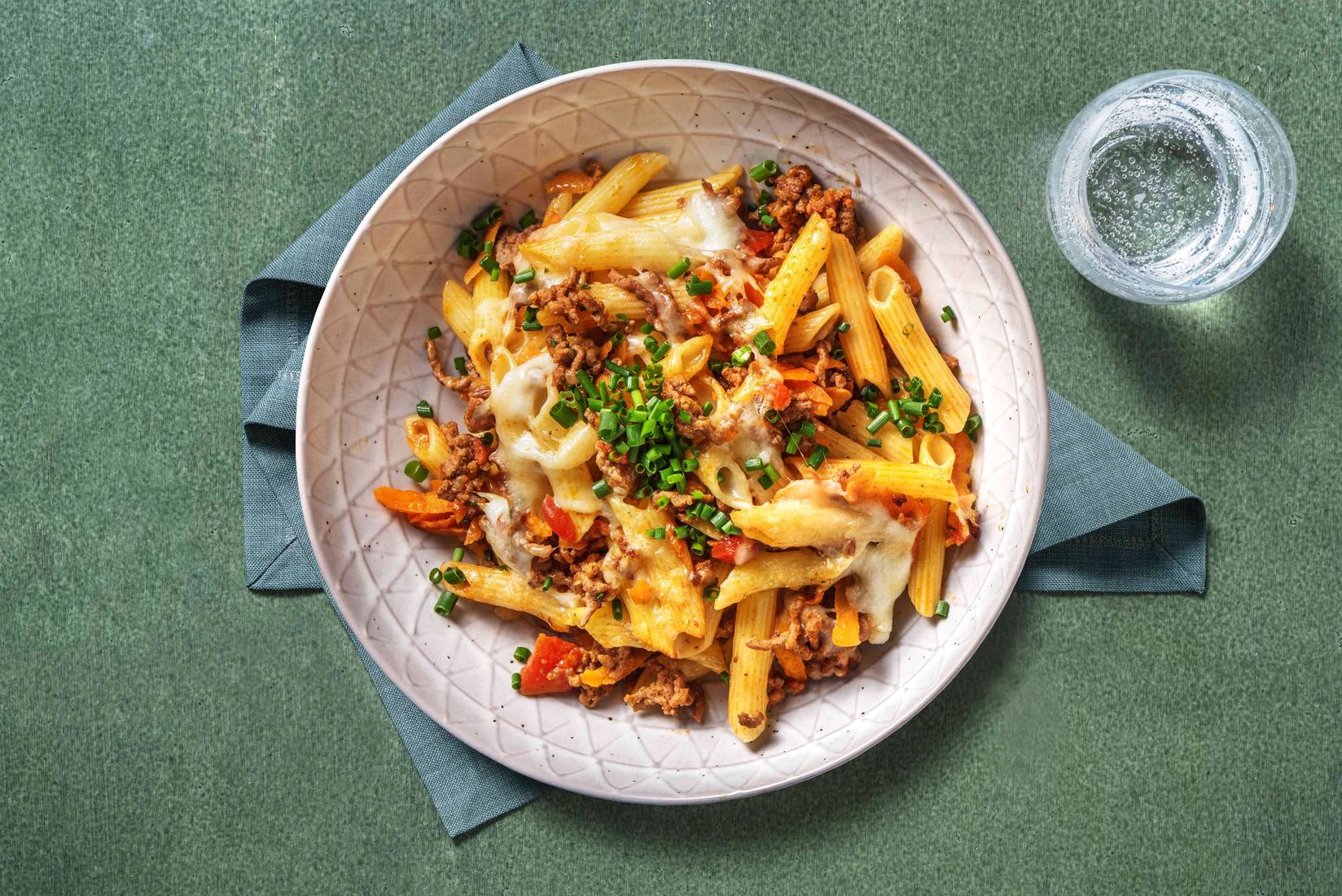 Penne Ragu Al Forno