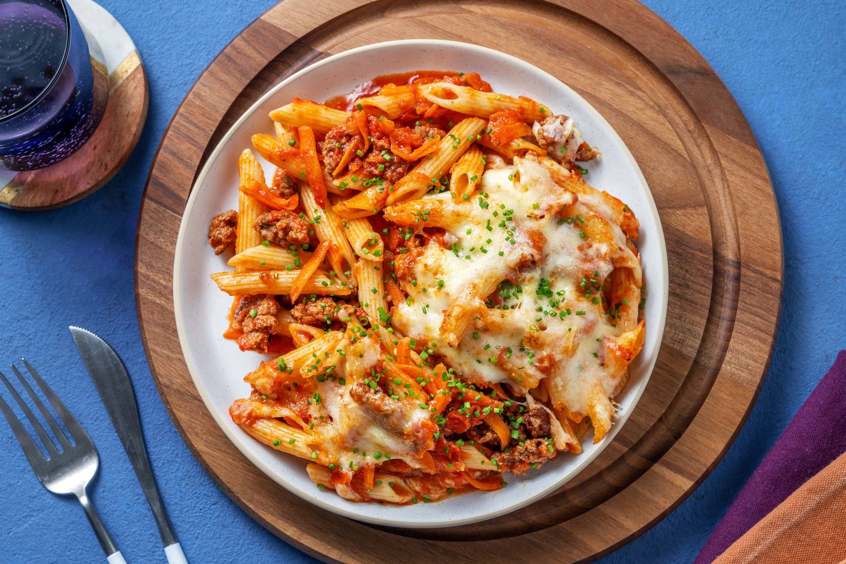 Penne Ragu Alforno