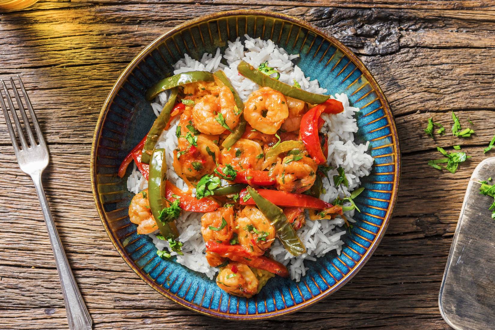 Pil Pil Style Prawns