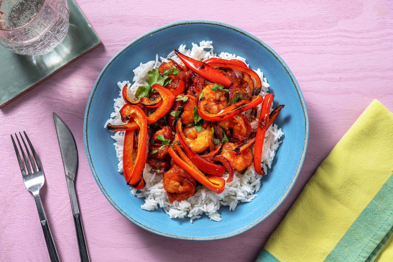 Pil Pil Style Prawns