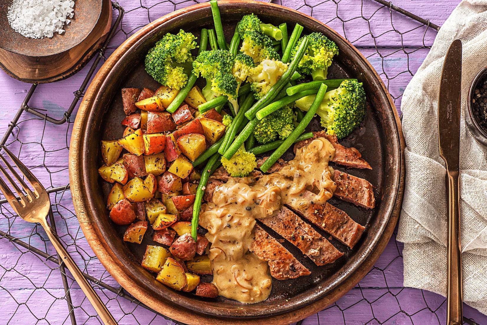 Pan Fried Pork Steak