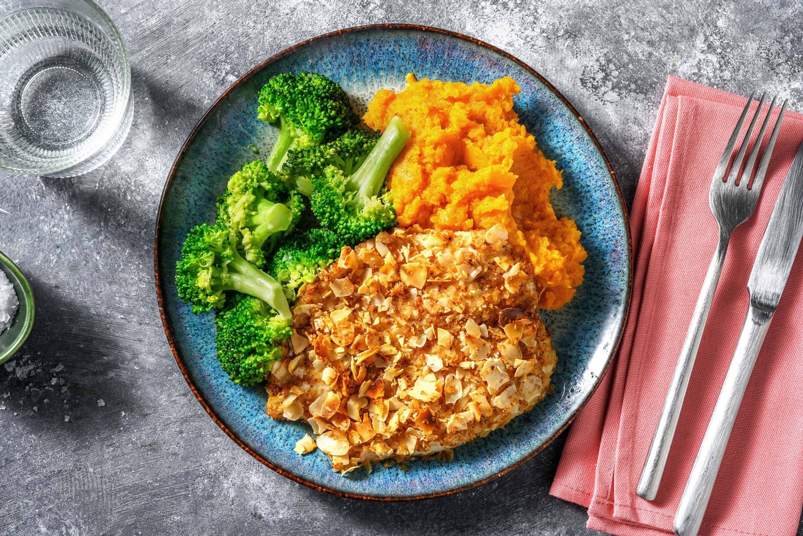 Almond-Crusted Chicken