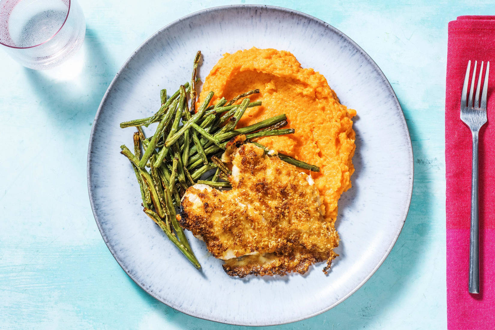 Cheddar-Crusted Chicken