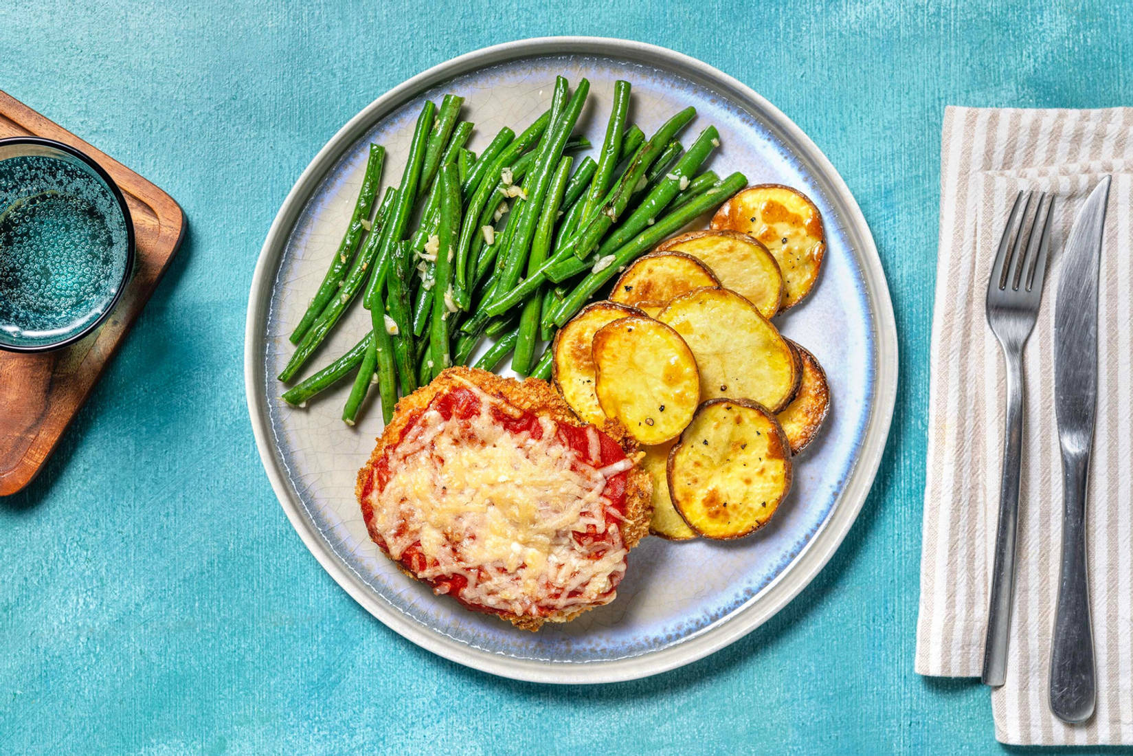 Poulet parmesan au four