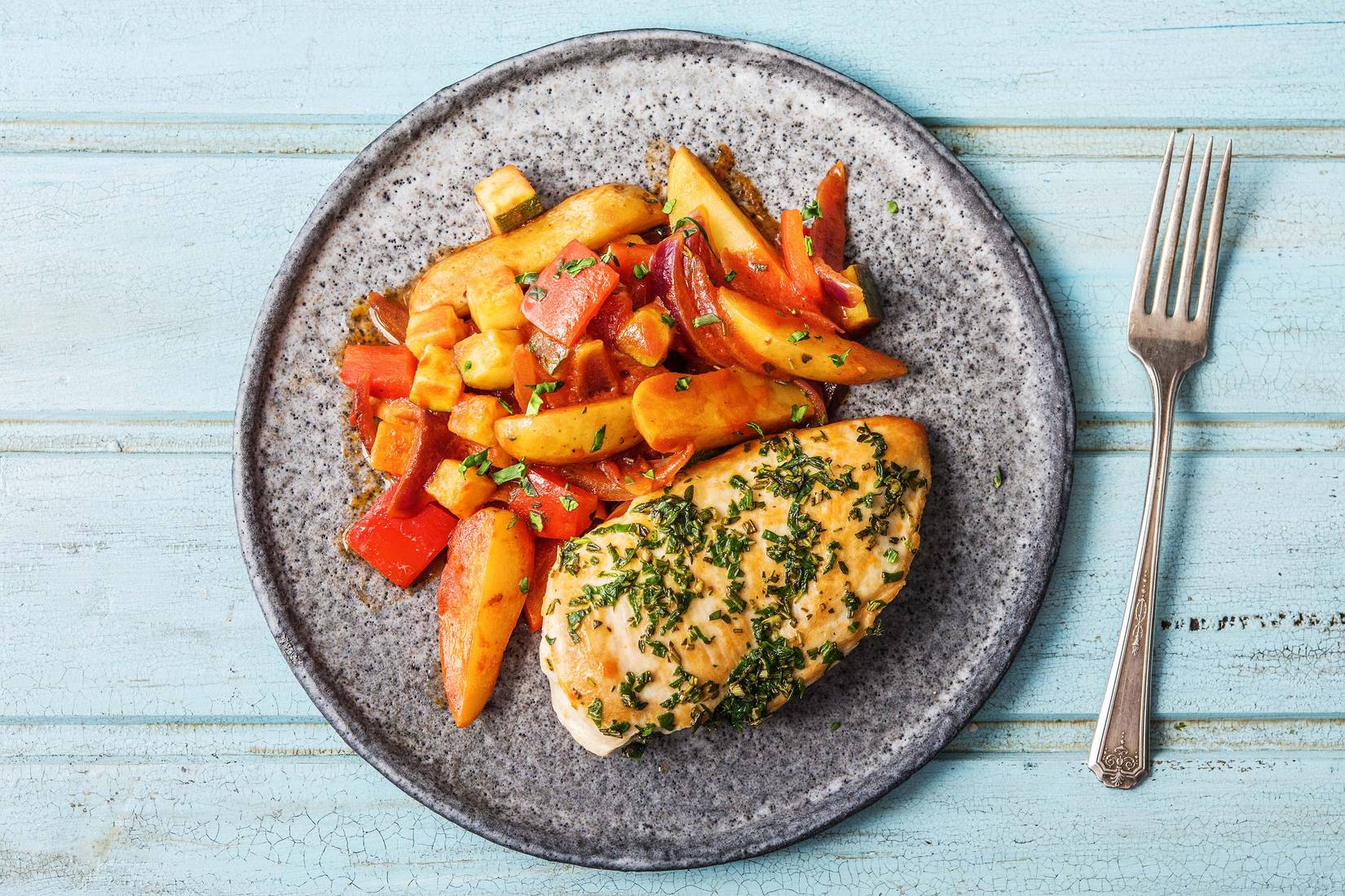 Provenzalisches Putenbrustfilet