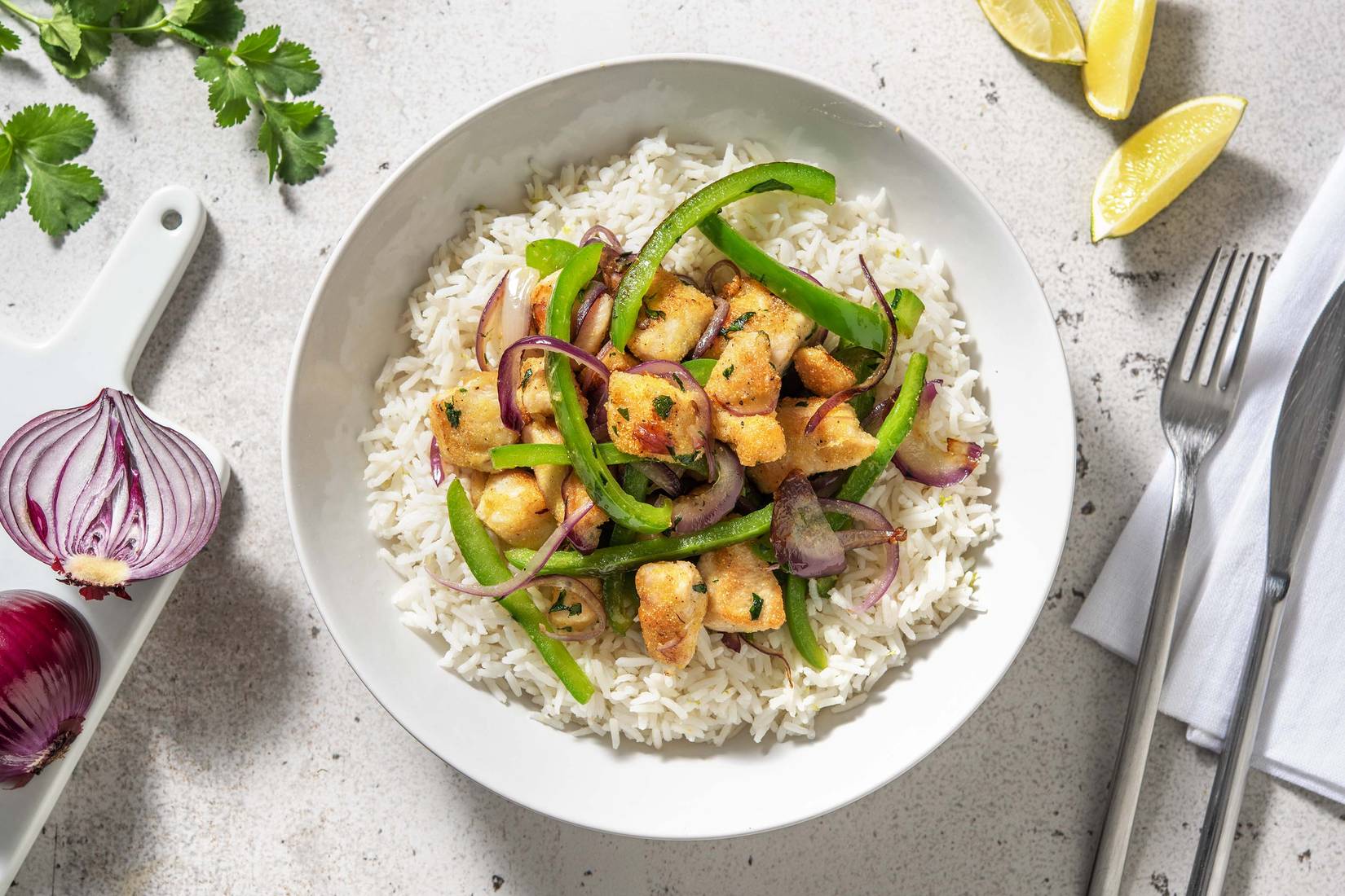 Quick, Sticky, Spicy Chicken