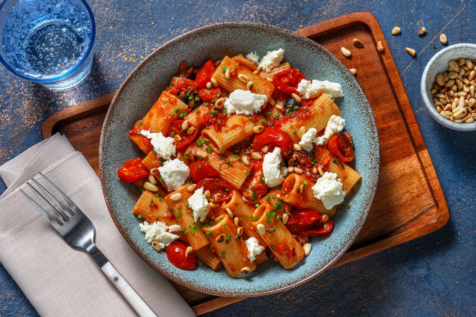Rigatoni Caprese